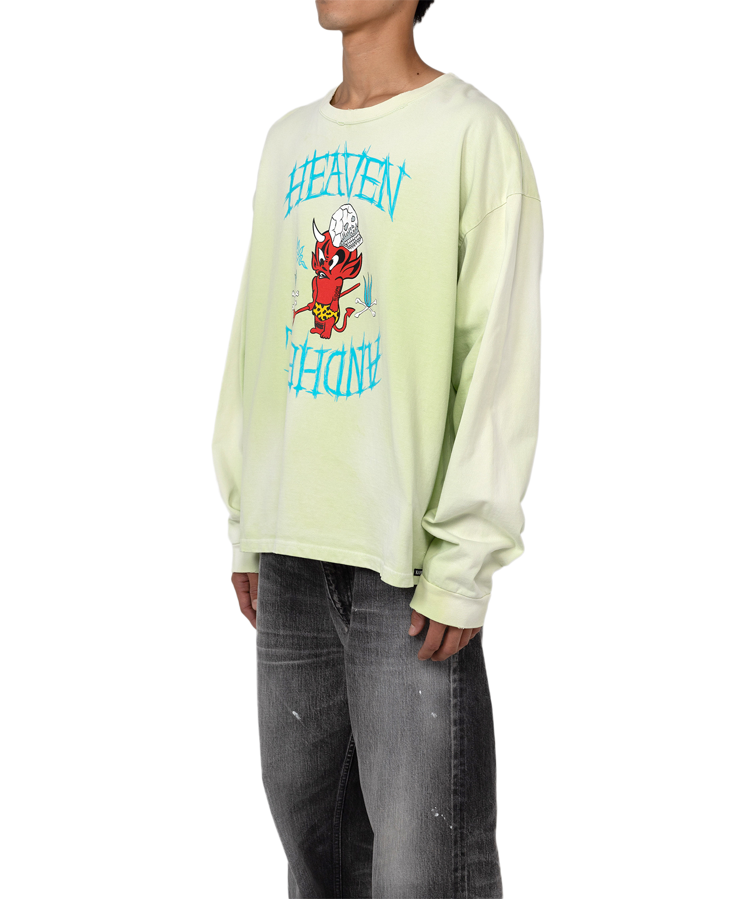 RED DEVIL' Printed Breach L/S T-shirt