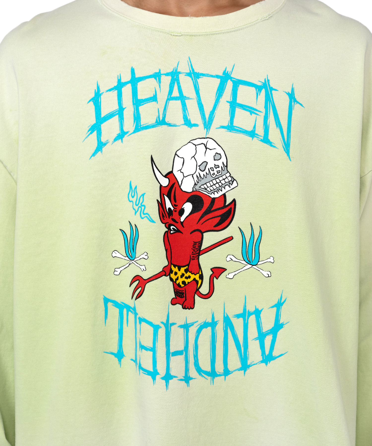 RED DEVIL' Printed Breach L/S T-shirt