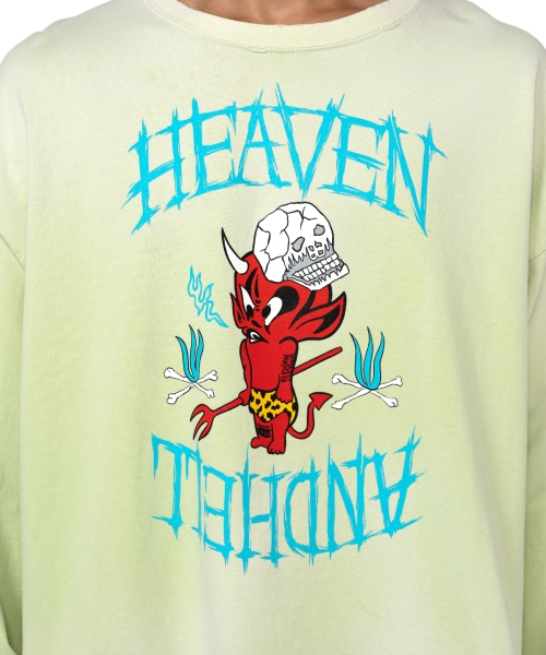 RED DEVIL' Printed Breach L/S T-shirt
