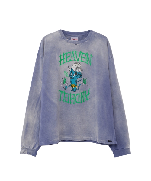 RED DEVIL' Printed Breach L/S T-shirt