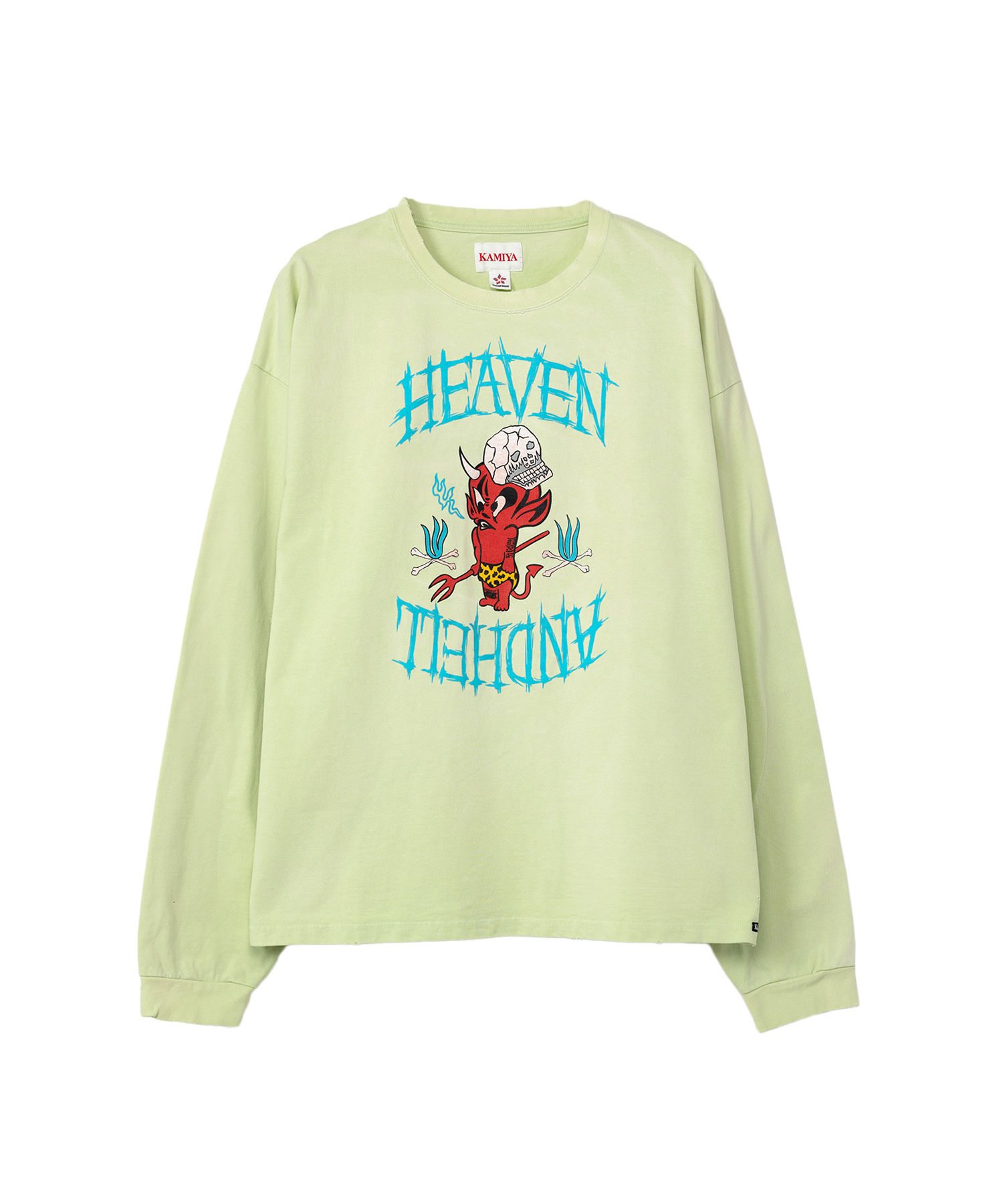 RED DEVIL' Printed Breach L/S T-shirt