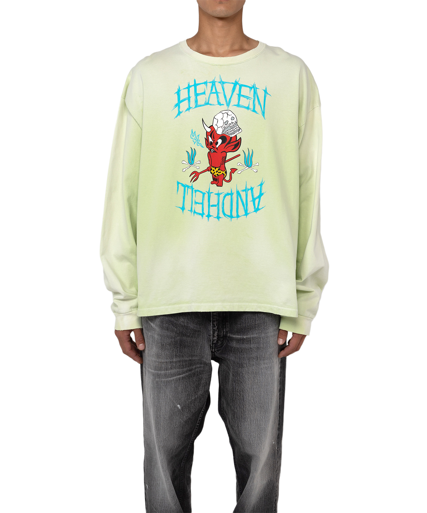 RED DEVIL' Printed Breach L/S T-shirt