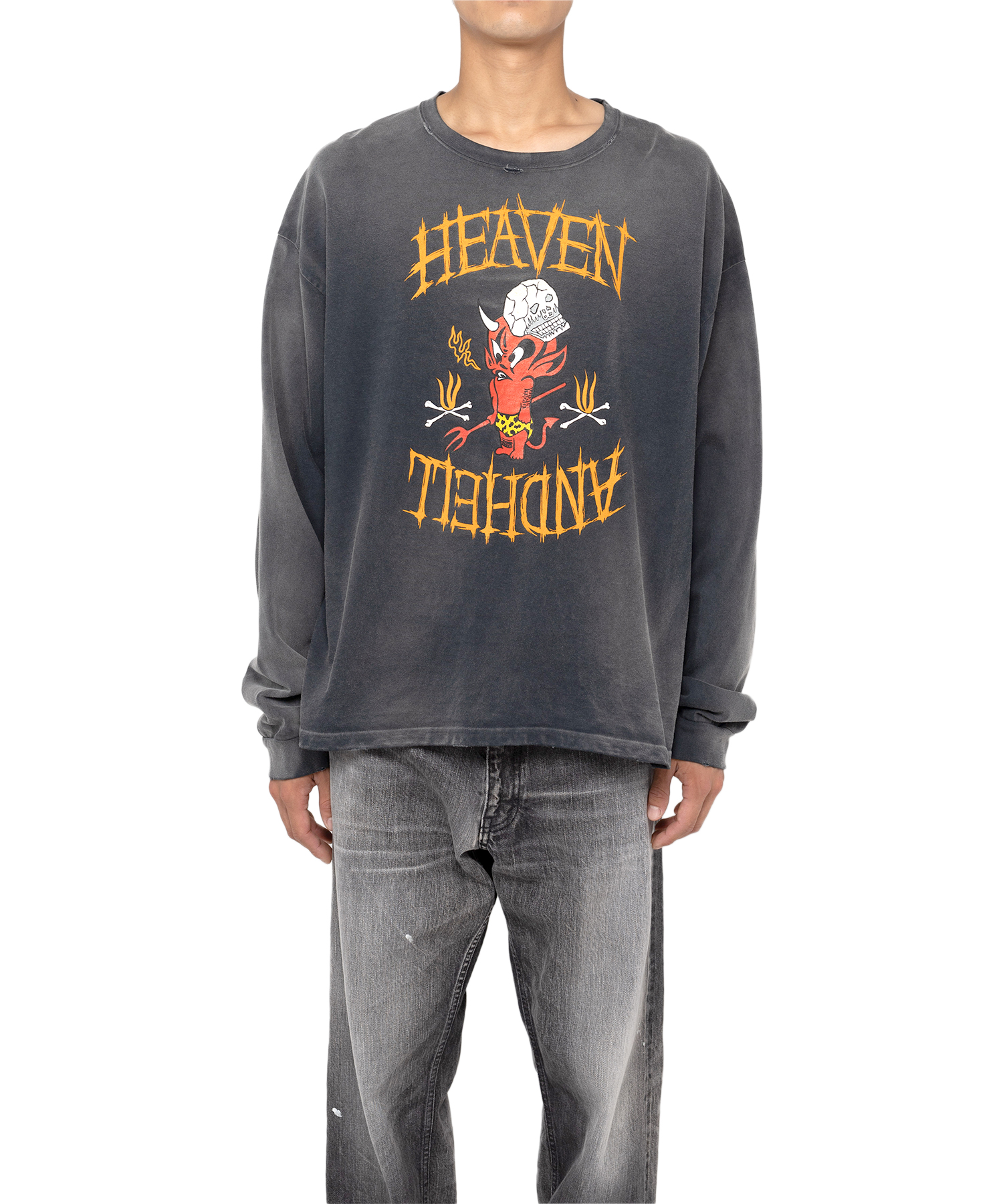 RED DEVIL' Printed Breach L/S T-shirt