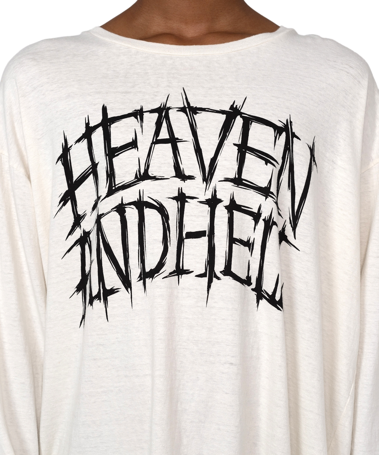 HEVAN AND HELL' Printed L/S T-shirt