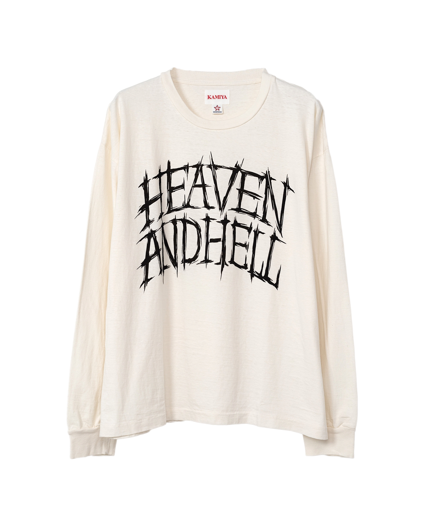HEVAN AND HELL' Printed L/S T-shirt
