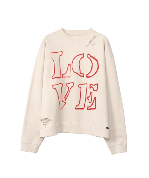 LOVE' Printed Sweatshirt