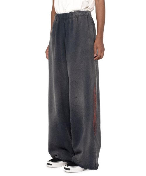 Wide Bleached Sweat Pants