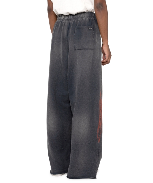 Wide Bleached Sweat Pants