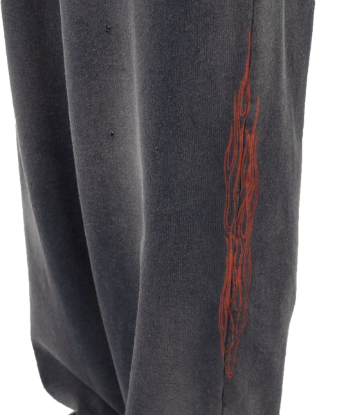 Wide Bleached Sweat Pants