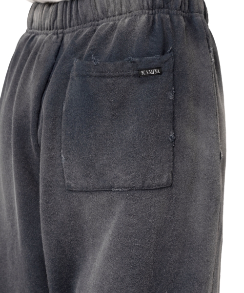 Wide Bleached Sweat Pants