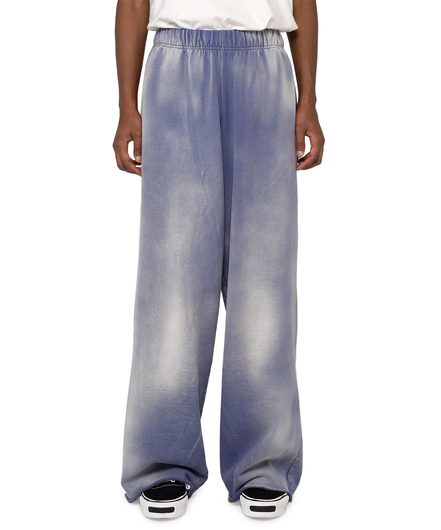 Wide Bleached Sweat Pants