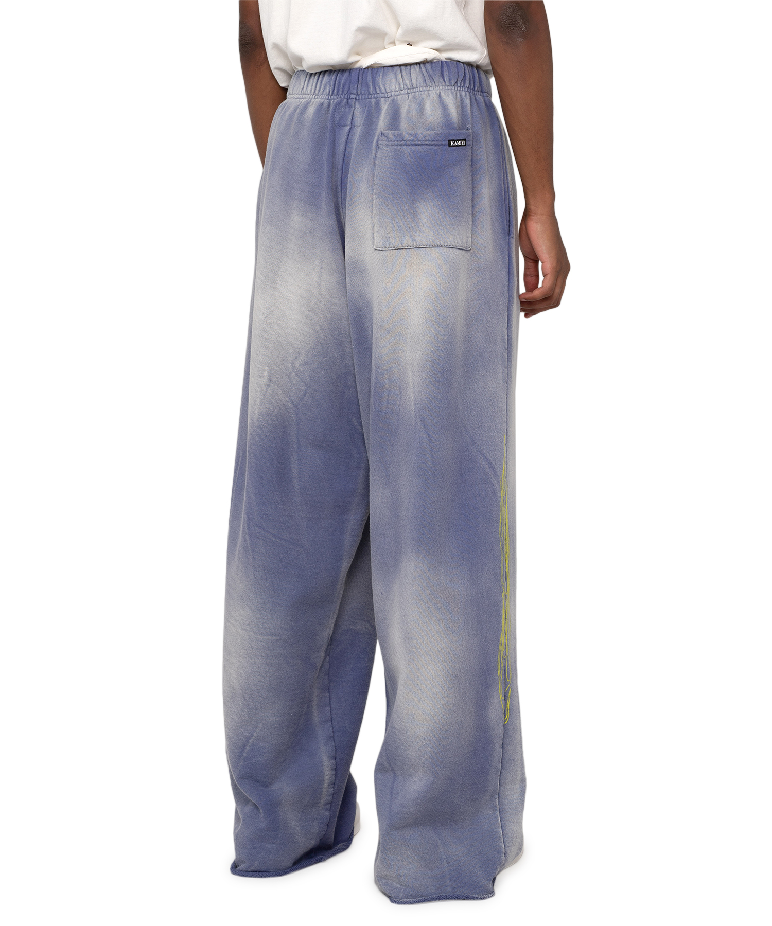 Wide Bleached Sweat Pants