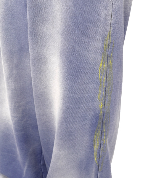 Wide Bleached Sweat Pants