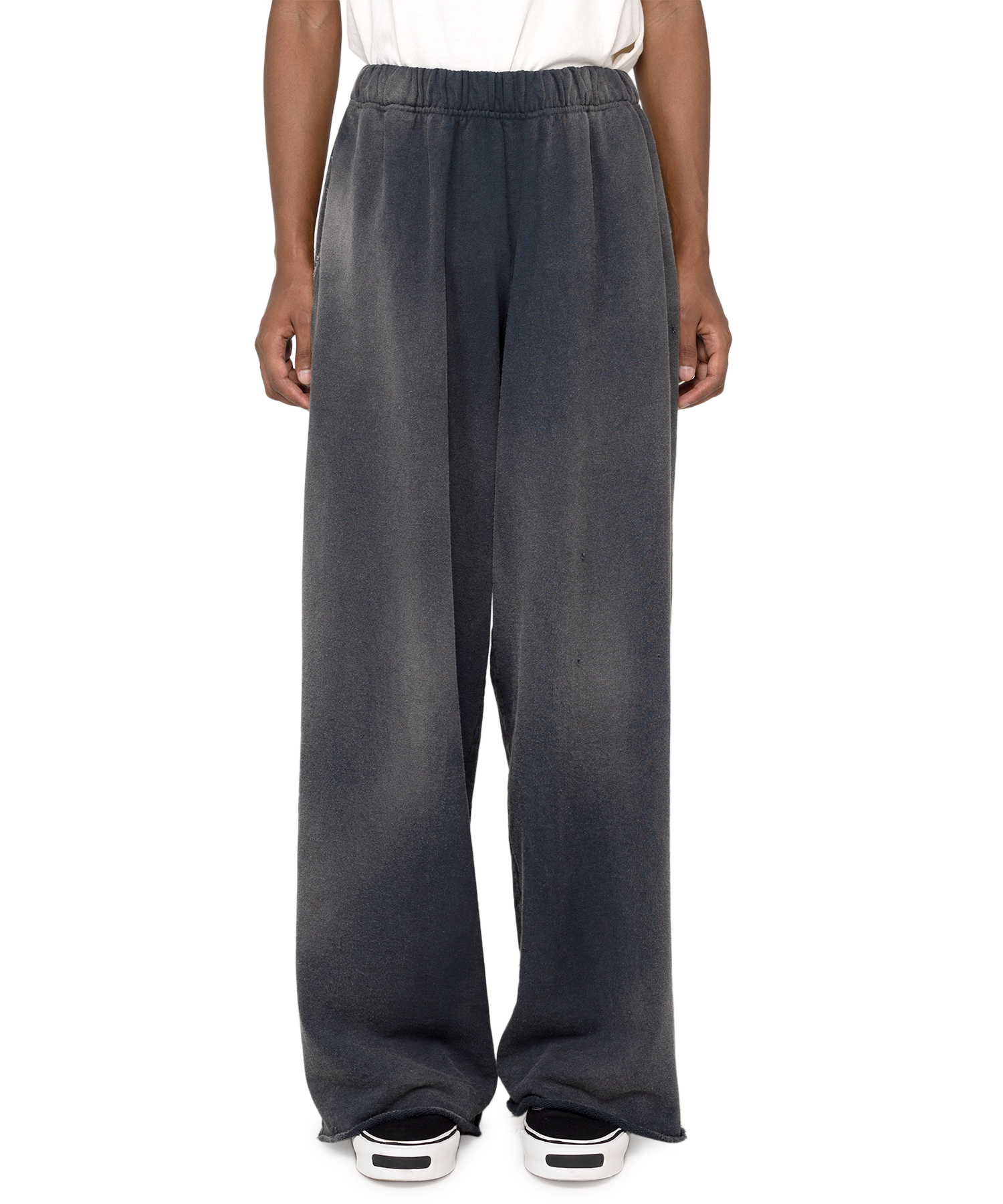 Wide Bleached Sweat Pants
