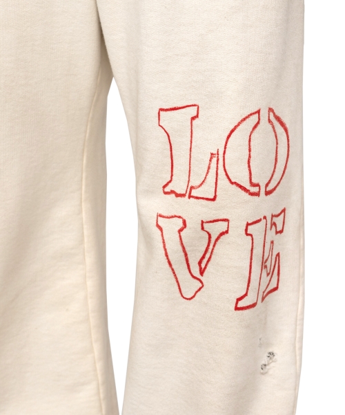 LOVE' Printed Sweat Pants