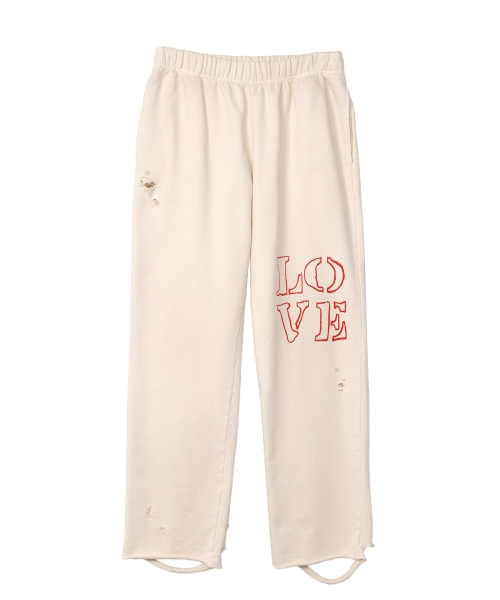 LOVE' Printed Sweat Pants