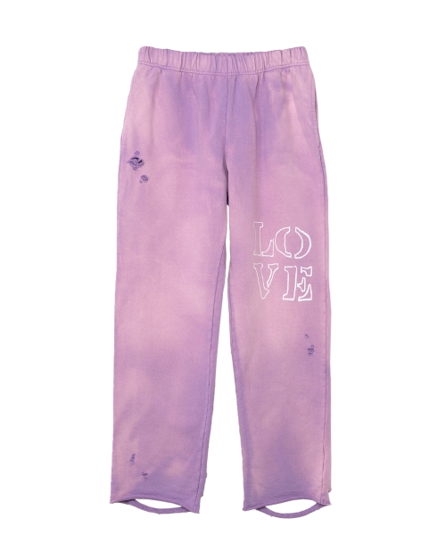 LOVE' Printed Sweat Pants