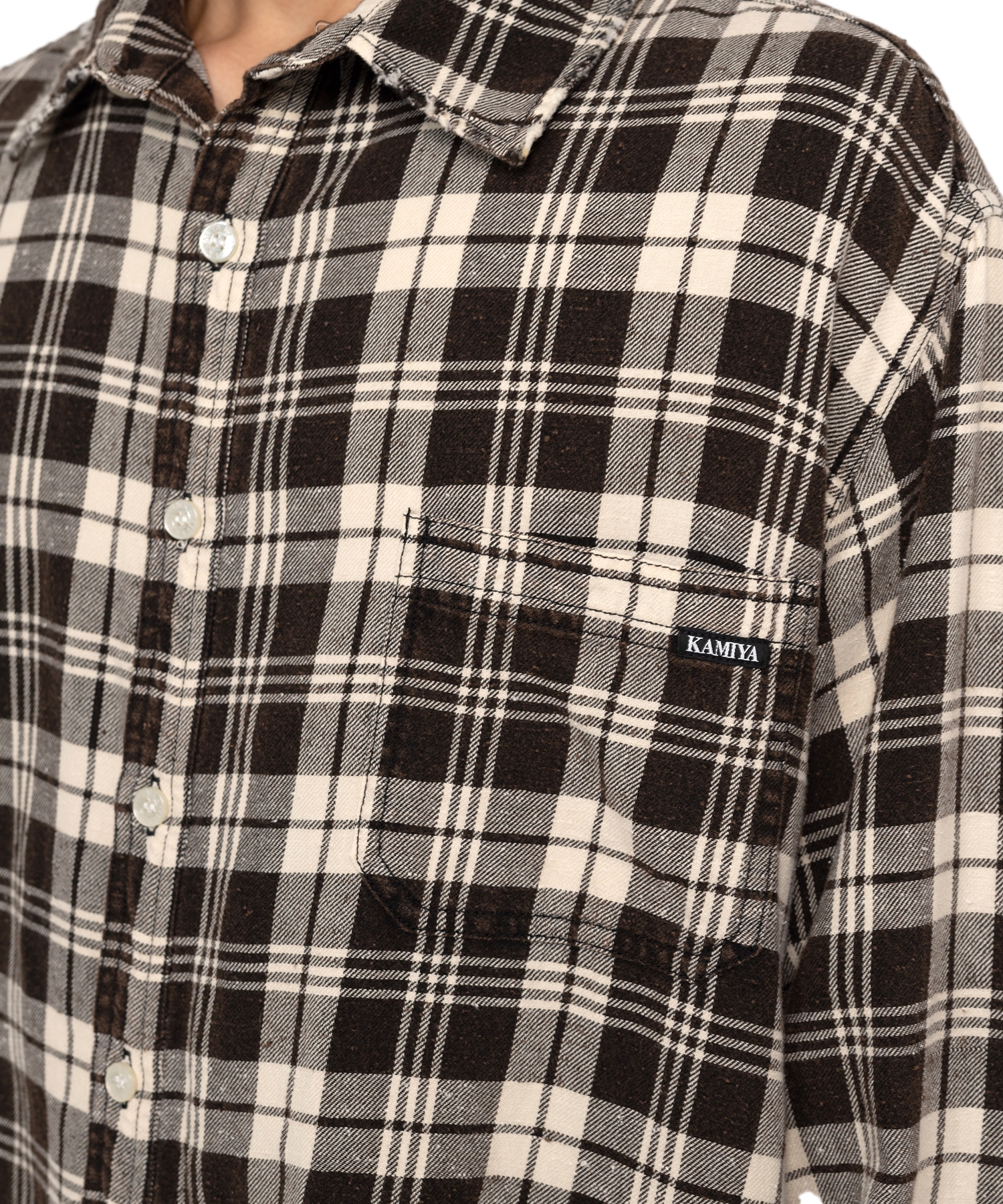 Oversized Check Shirt