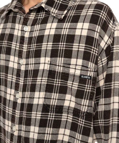 Oversized Check Shirt