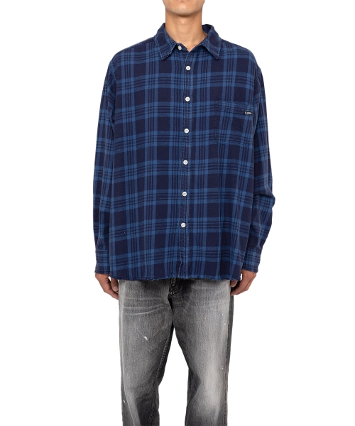 Oversized Check Shirt