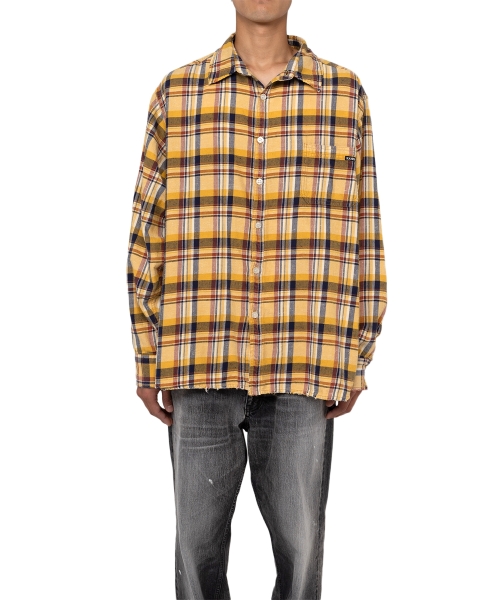 Oversized Check Shirt