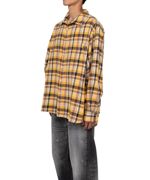 Oversized Check Shirt