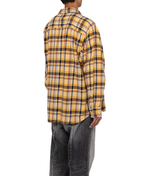 Oversized Check Shirt