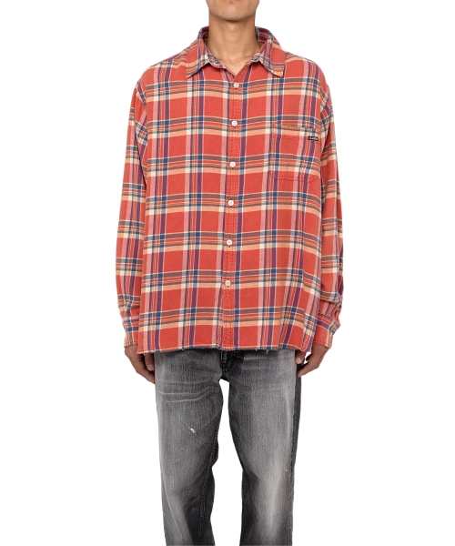 Oversized Check Shirt