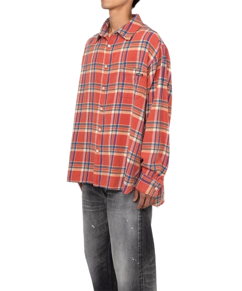 Oversized Check Shirt