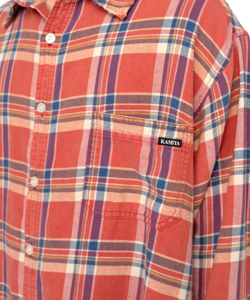 Oversized Check Shirt