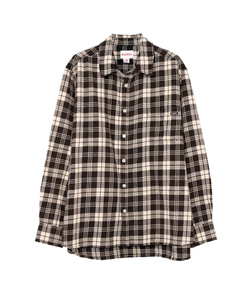 Oversized Check Shirt