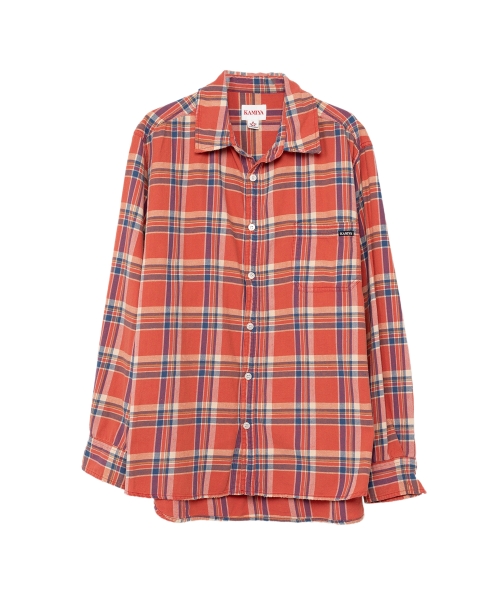 Oversized Check Shirt