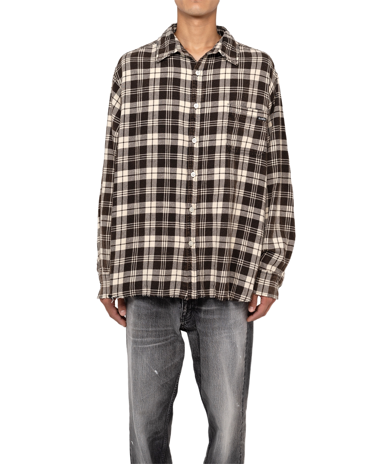 Oversized Check Shirt
