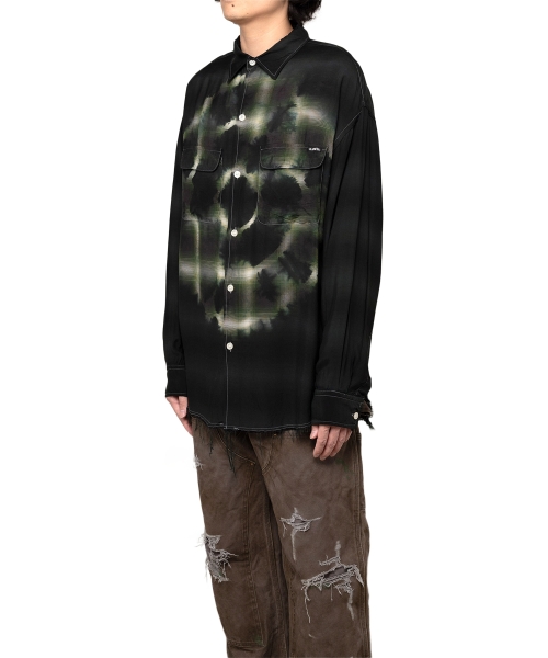 Overdyed Check Shirt