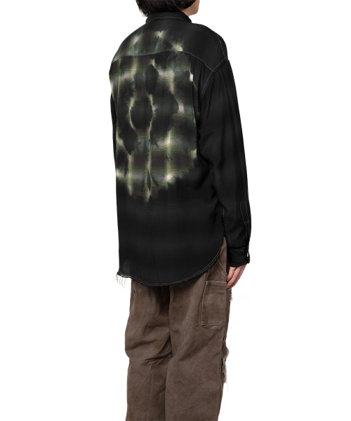 Overdyed Check Shirt