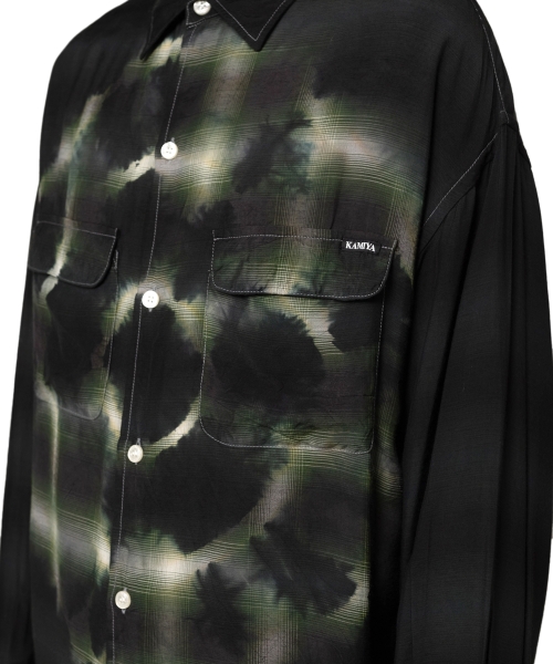 Overdyed Check Shirt