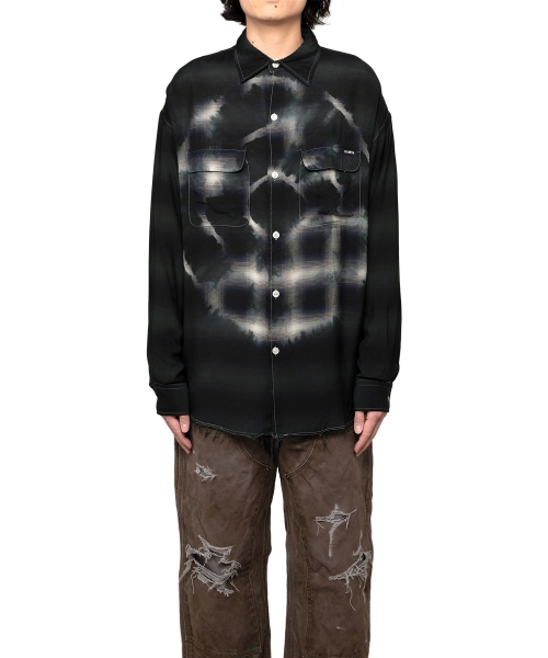 Overdyed Check Shirt