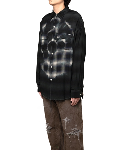 Overdyed Check Shirt