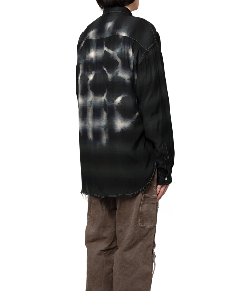 Overdyed Check Shirt