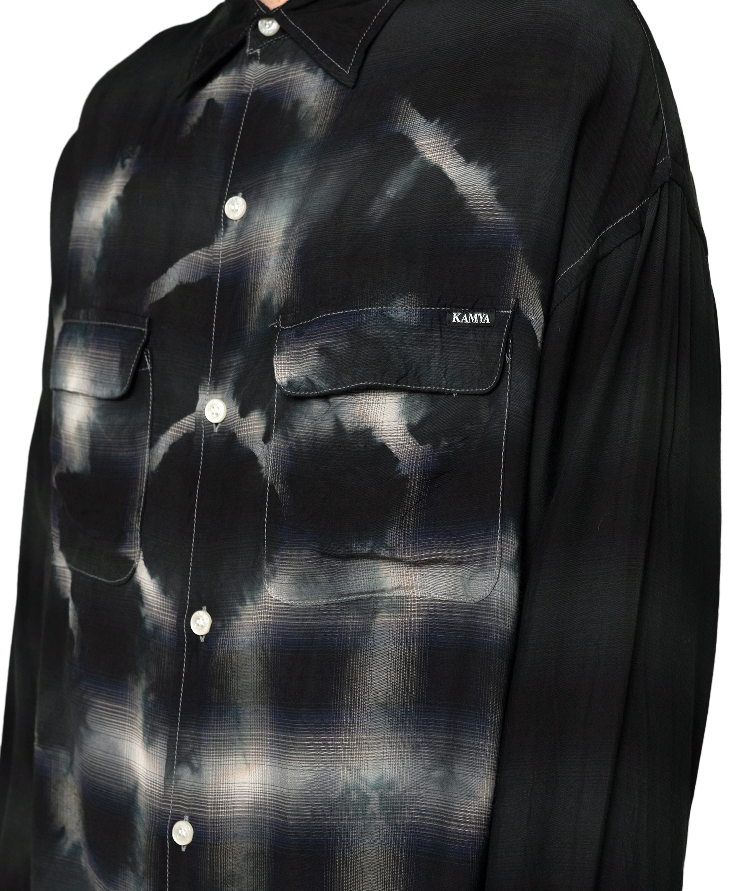 Overdyed Check Shirt