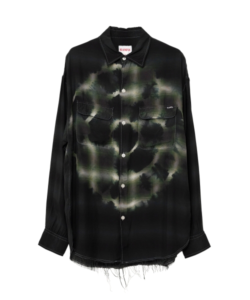 Overdyed Check Shirt