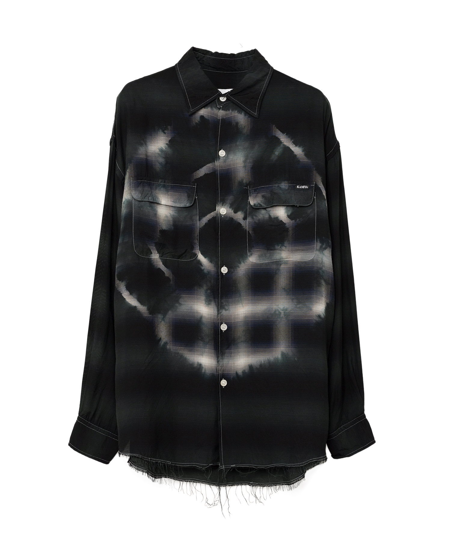 Overdyed Check Shirt