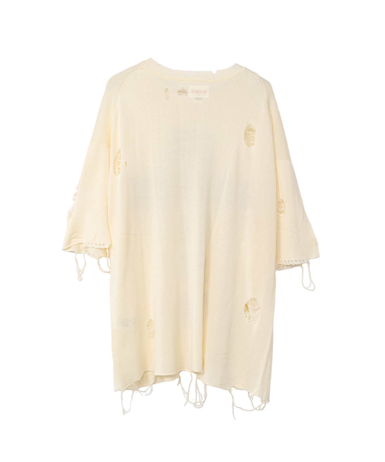 Words Printed Knit T-shirt