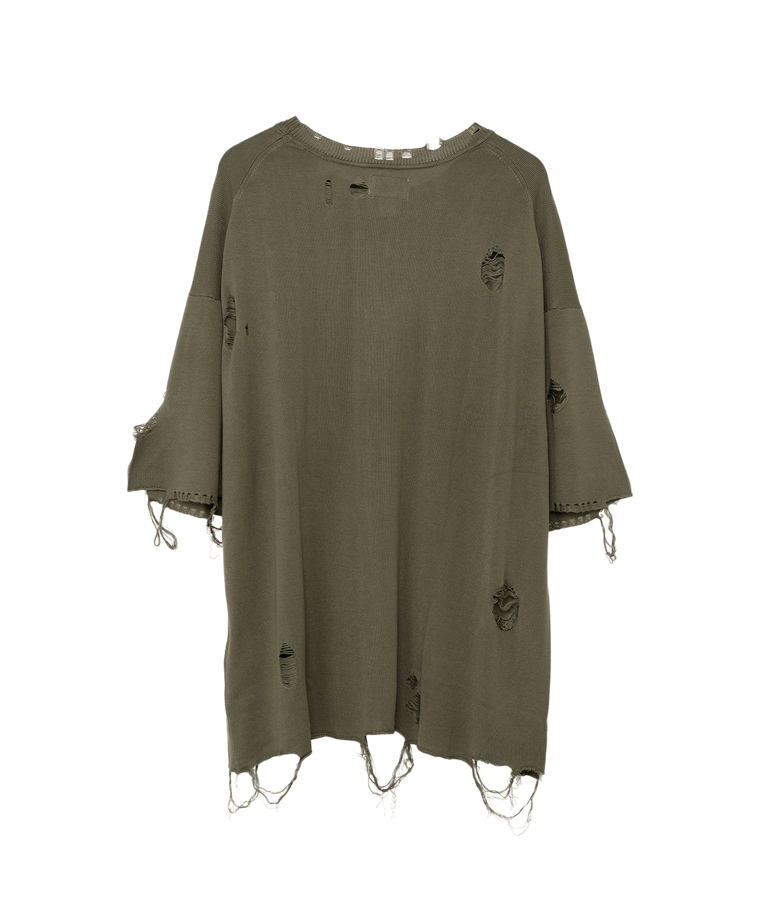 Words Printed Knit T-shirt