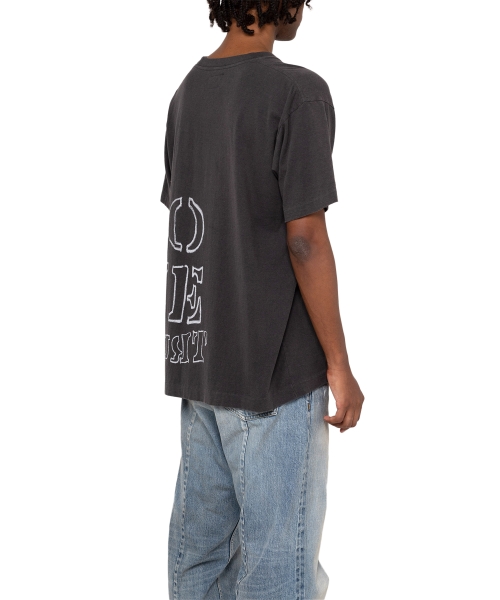 CALLING' Printed Bleach T-shirt