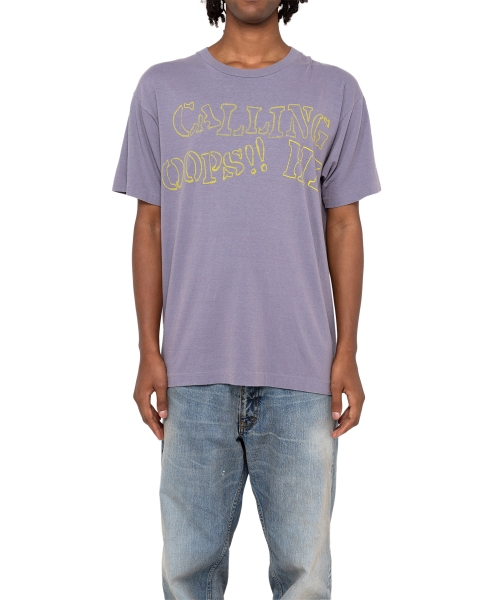 CALLING' Printed Bleach T-shirt