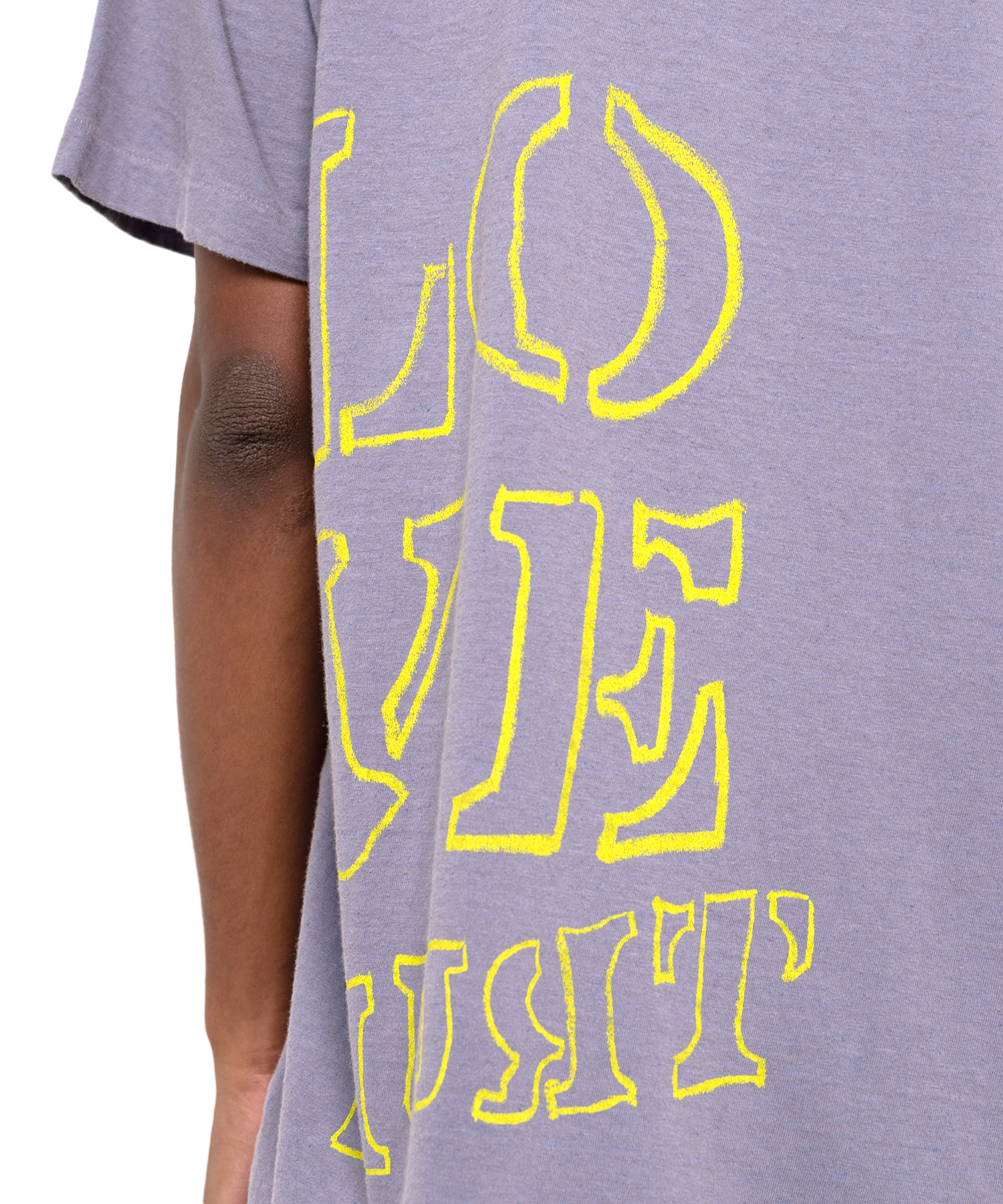 CALLING' Printed Bleach T-shirt