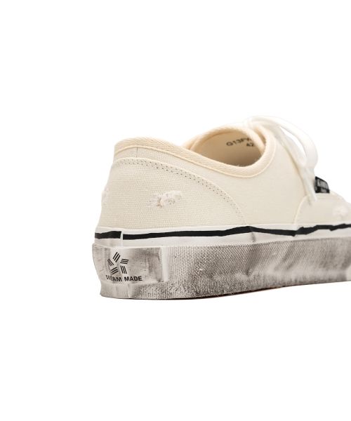 "Herc" Distressed Vulcanized Sneaker