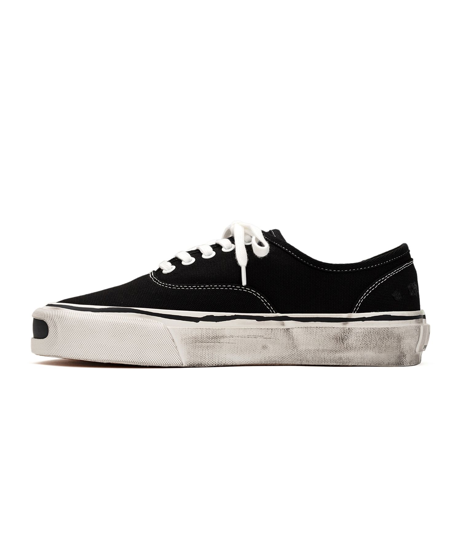 "Herc" Distressed Vulcanized Sneaker