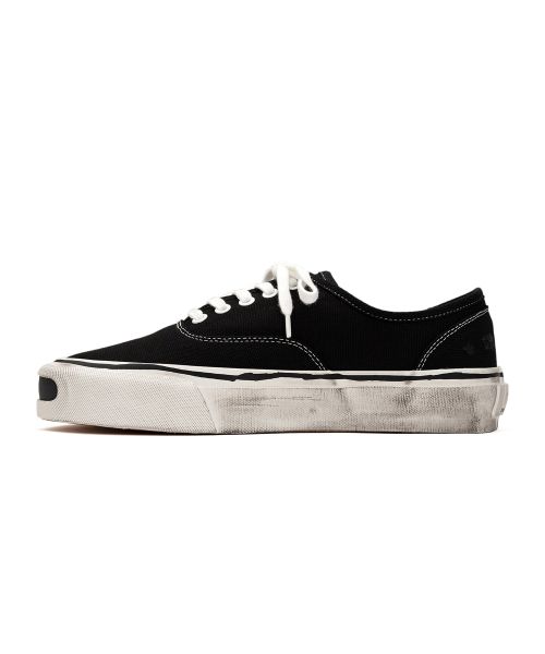 "Herc" Distressed Vulcanized Sneaker